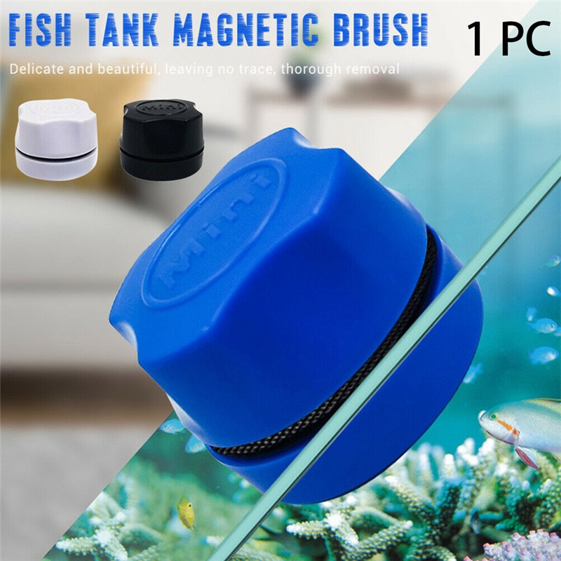 Aquarium Fish Tank Magnetic Clean Brush Glass Floa..